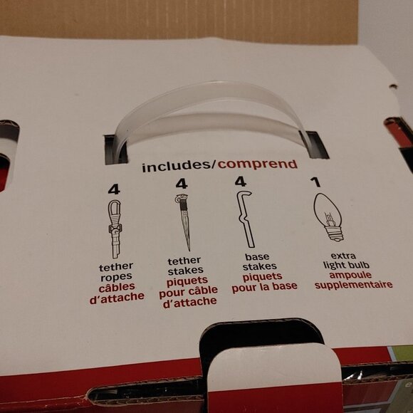 GEMMY AIRBLOWN INFLATABLE SANTA 5 FT TALL Brand new in Box OUT DOOR LAWN… - Picture 5 of 6